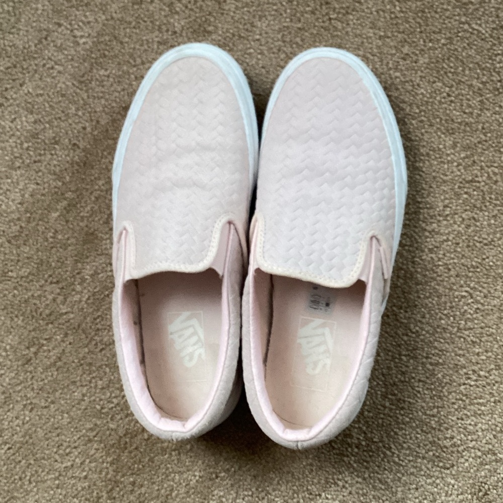 Vans Women's Slip-On Sneakers - Soft Pink